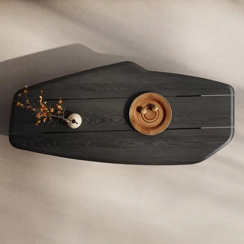 Mid Century Black Smoked Oak Wood-MinimalisticDecor.com