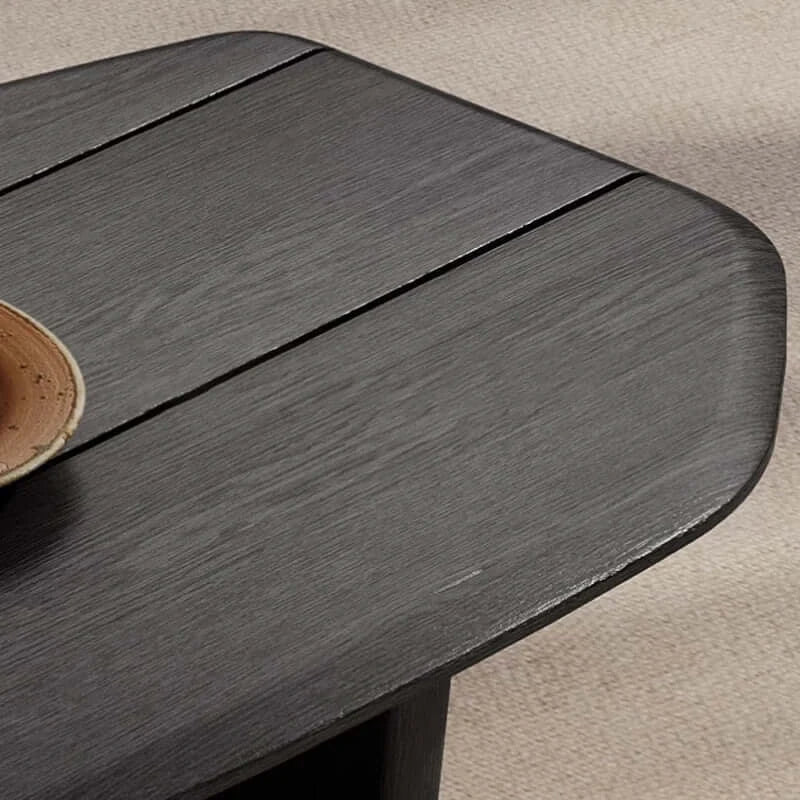 Mid Century Black Smoked Oak Wood-MinimalisticDecor.com