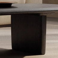 Mid Century Black Smoked Oak Wood-MinimalisticDecor.com