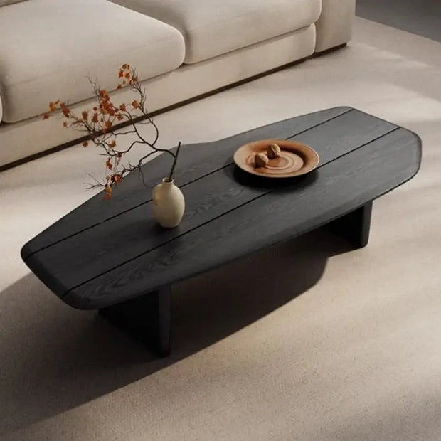 Mid Century Black Smoked Oak Wood-MinimalisticDecor.com