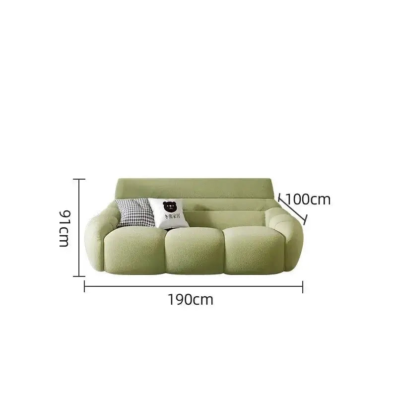 Mid Century Lazy Couch Sofa Set-MinimalisticDecor.com
