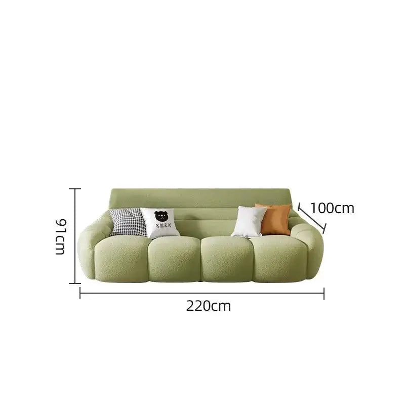 Mid Century Lazy Couch Sofa Set-MinimalisticDecor.com