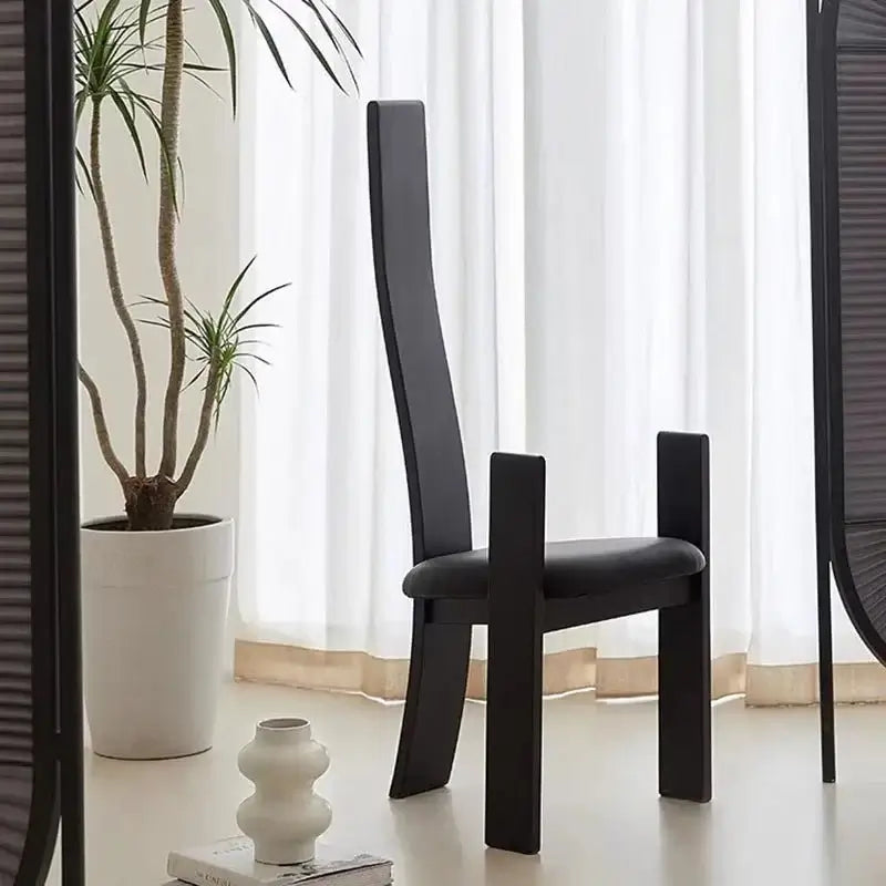 Mid Century Minimalist Wooden Dining Chair-MinimalisticDecor.com