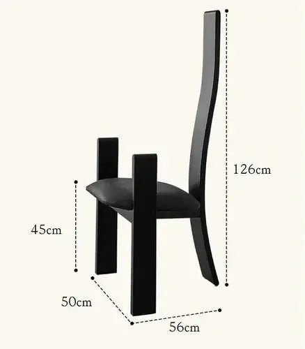 Mid Century Minimalist Wooden Dining Chair-MinimalisticDecor.com