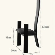Mid Century Minimalist Wooden Dining Chair-MinimalisticDecor.com