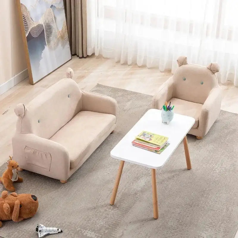 Mini Puff Kids Sofa Set-MinimalisticDecor.com