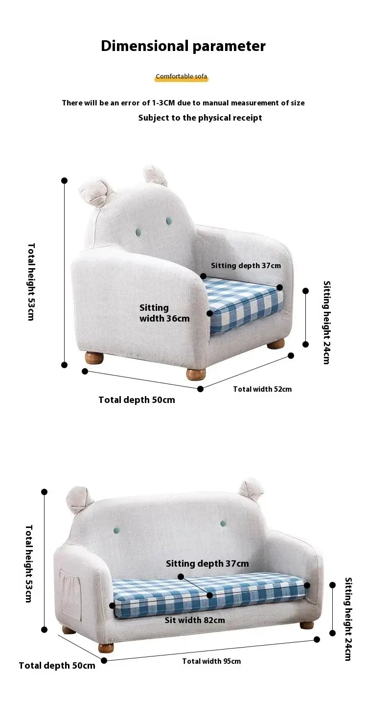 Mini Puff Kids Sofa Set-MinimalisticDecor.com