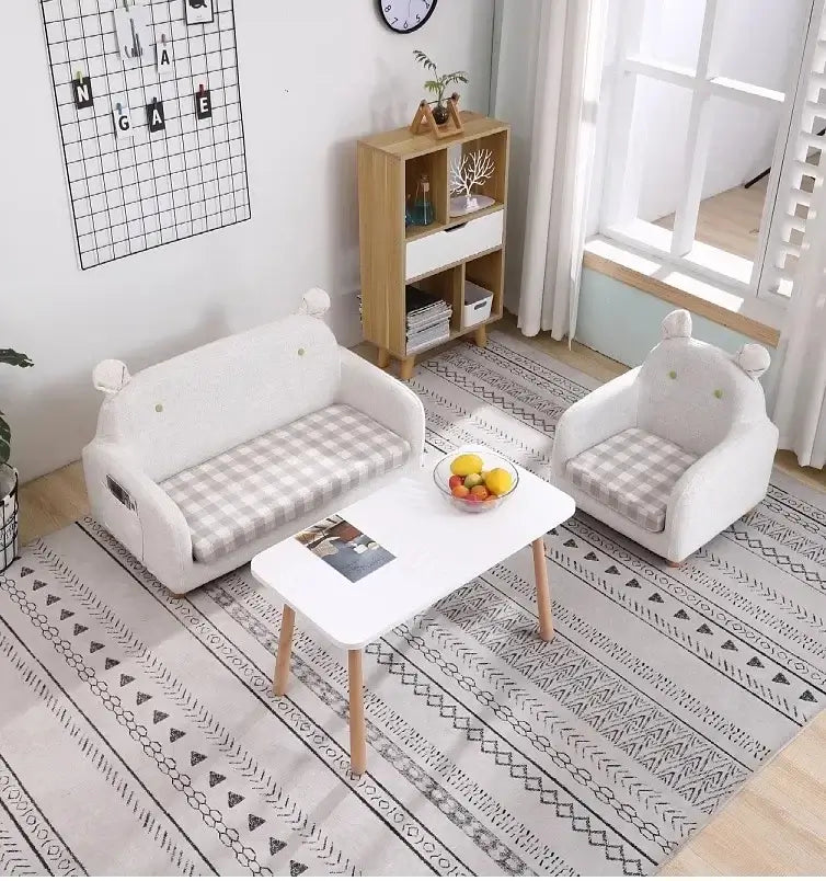 Mini Puff Kids Sofa Set-MinimalisticDecor.com