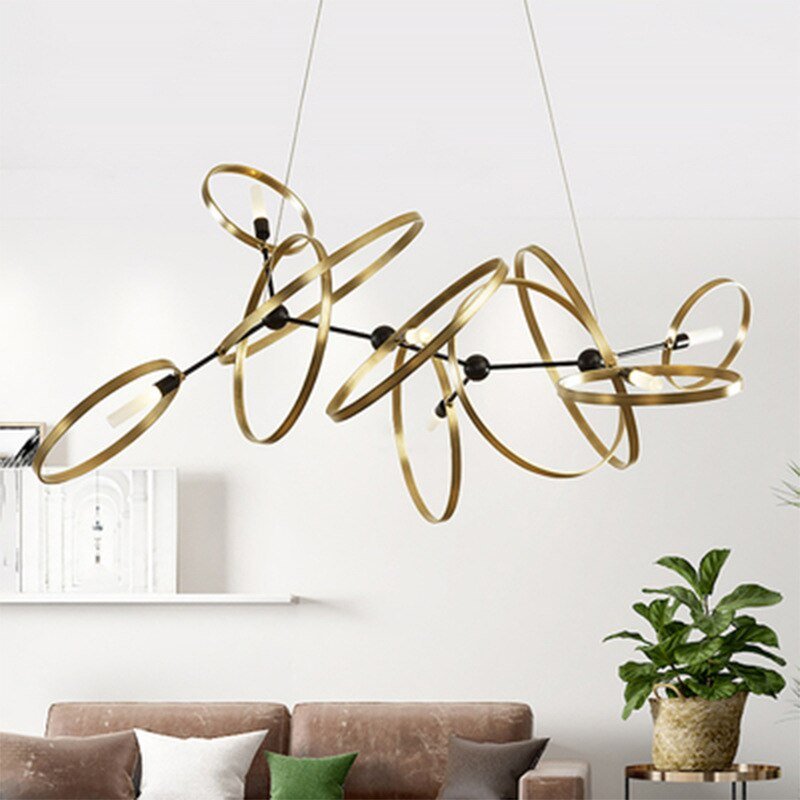 Minimalism Rings Chandelier – Exquisite Design & Style-MinimalisticDecor.com