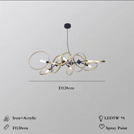 Minimalism Rings Chandelier – Exquisite Design & Style-MinimalisticDecor.com