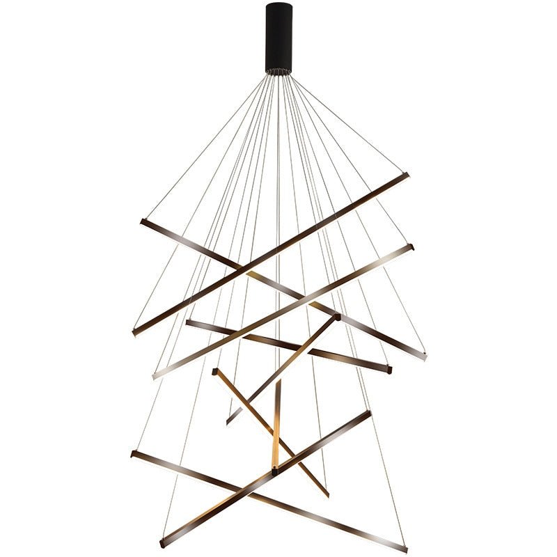Minimalist Chandelier Bars : Elegant Lighting Fixture-MinimalisticDecor.com