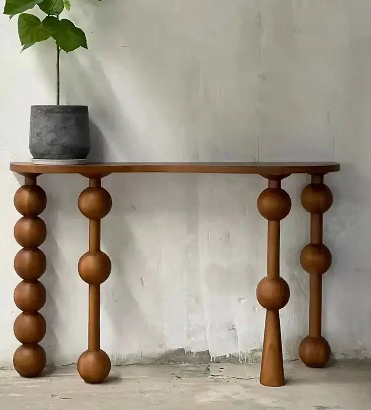 Minimalist Classic Design Wood Living Room Console Table-MinimalisticDecor.com