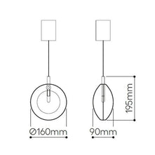Minimalist Glass Stone Pendant Staircase Chandelier Lighting-MinimalisticDecor.com