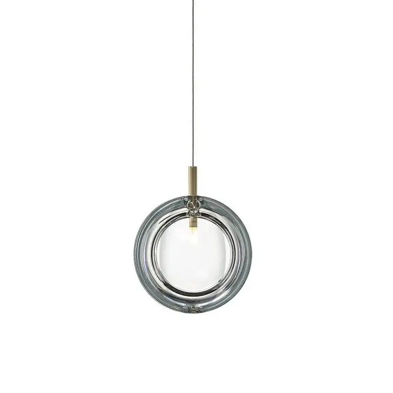 Minimalist Glass Stone Pendant Staircase Chandelier Lighting-MinimalisticDecor.com