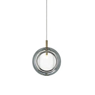 Minimalist Glass Stone Pendant Staircase Chandelier Lighting-MinimalisticDecor.com