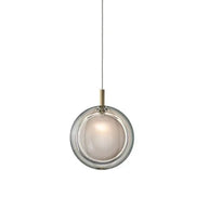 Minimalist Glass Stone Pendant Staircase Chandelier Lighting-MinimalisticDecor.com