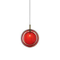 Minimalist Glass Stone Pendant Staircase Chandelier Lighting-MinimalisticDecor.com