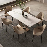 Minimalist Italian Rock Slate Dining Table-MinimalisticDecor.com