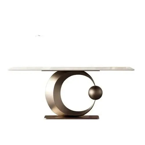 Minimalist Italian Rock Slate Dining Table-MinimalisticDecor.com