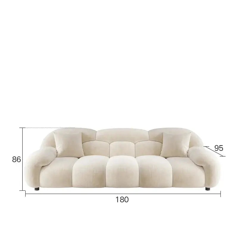 Minimalist Lazy Luxury Living Room Sofa Set-MinimalisticDecor.com
