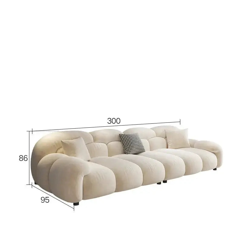 Minimalist Lazy Luxury Living Room Sofa Set-MinimalisticDecor.com