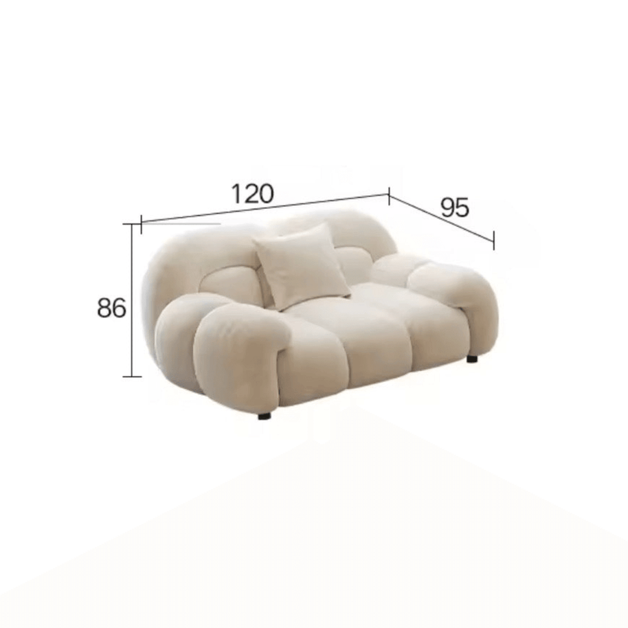 Minimalist Lazy Luxury Living Room Sofa Set-MinimalisticDecor.com