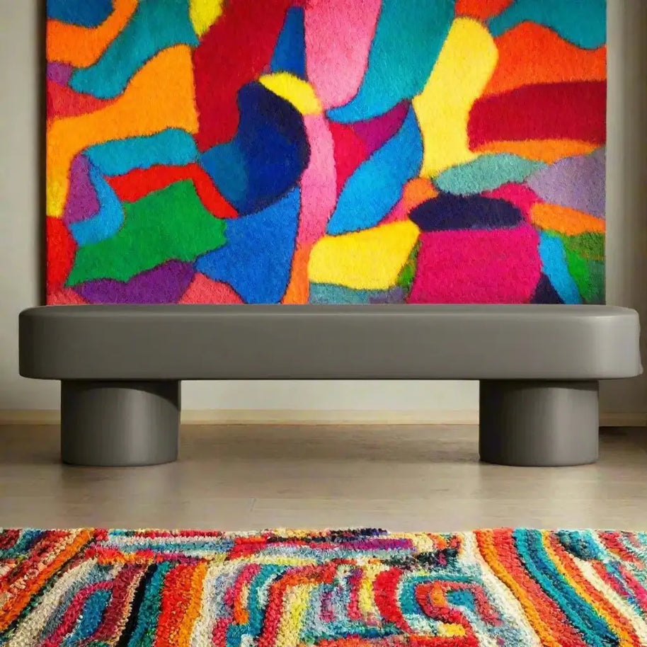 Minimalist Leather Shoe Changing Bench – Modern Upholstered-MinimalisticDecor.com