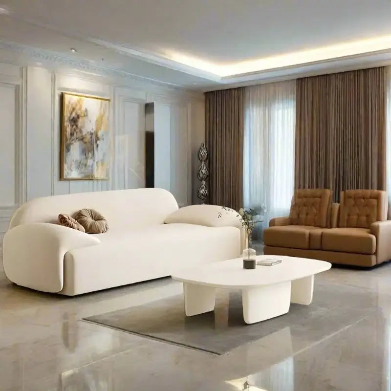 Minimalist Long Italian Designer Sofa Set-MinimalisticDecor.com