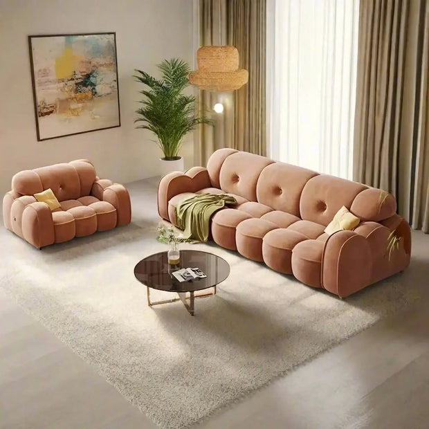 Minimalist Luxe Luxury Lazy Sofa Set-MinimalisticDecor.com