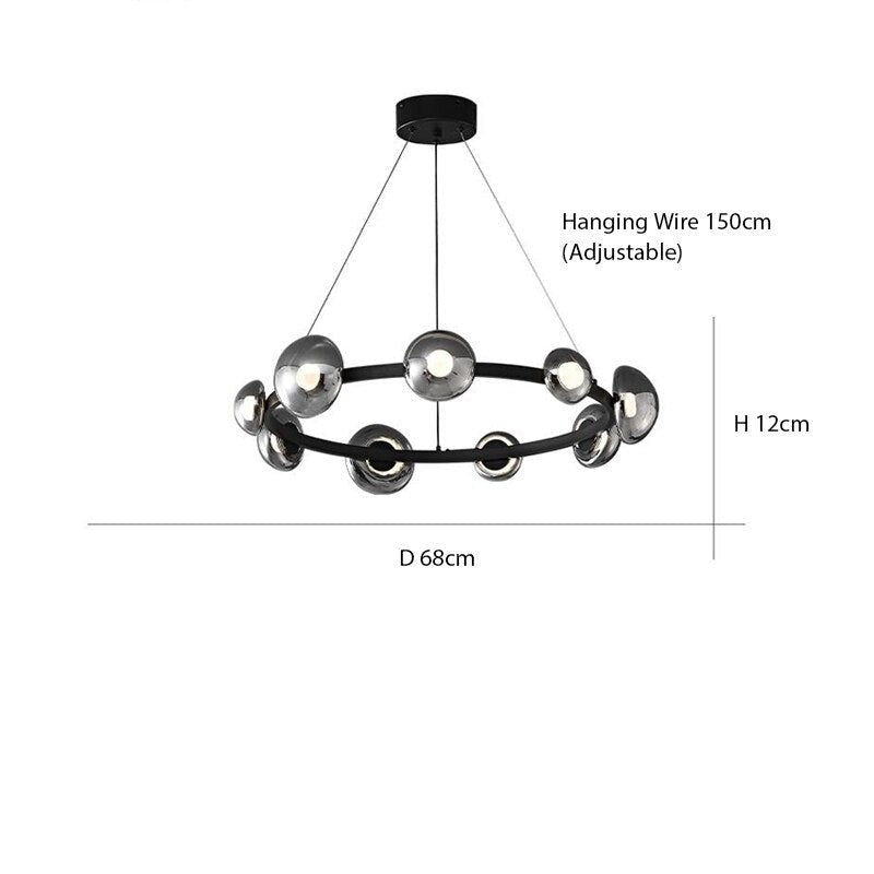 Minimalist Pendant Chandelier-MinimalisticDecor.com