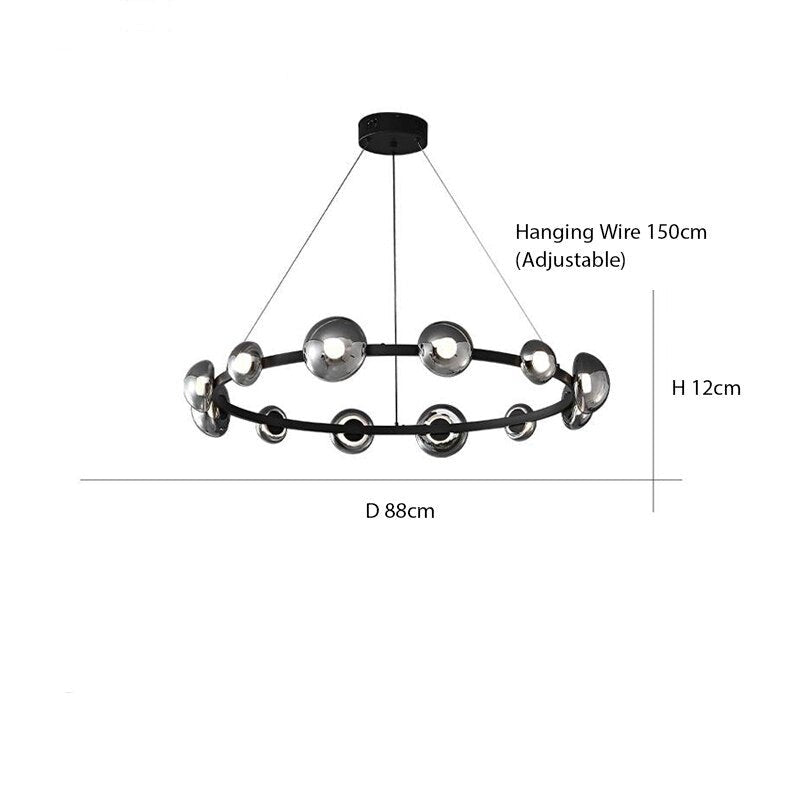 Minimalist Pendant Chandelier-MinimalisticDecor.com