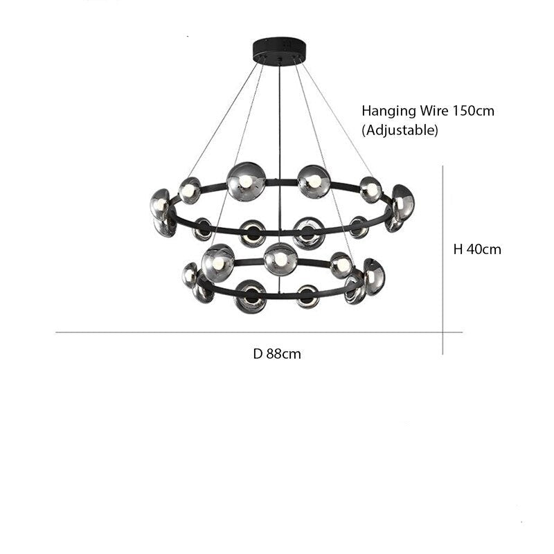 Minimalist Pendant Chandelier-MinimalisticDecor.com