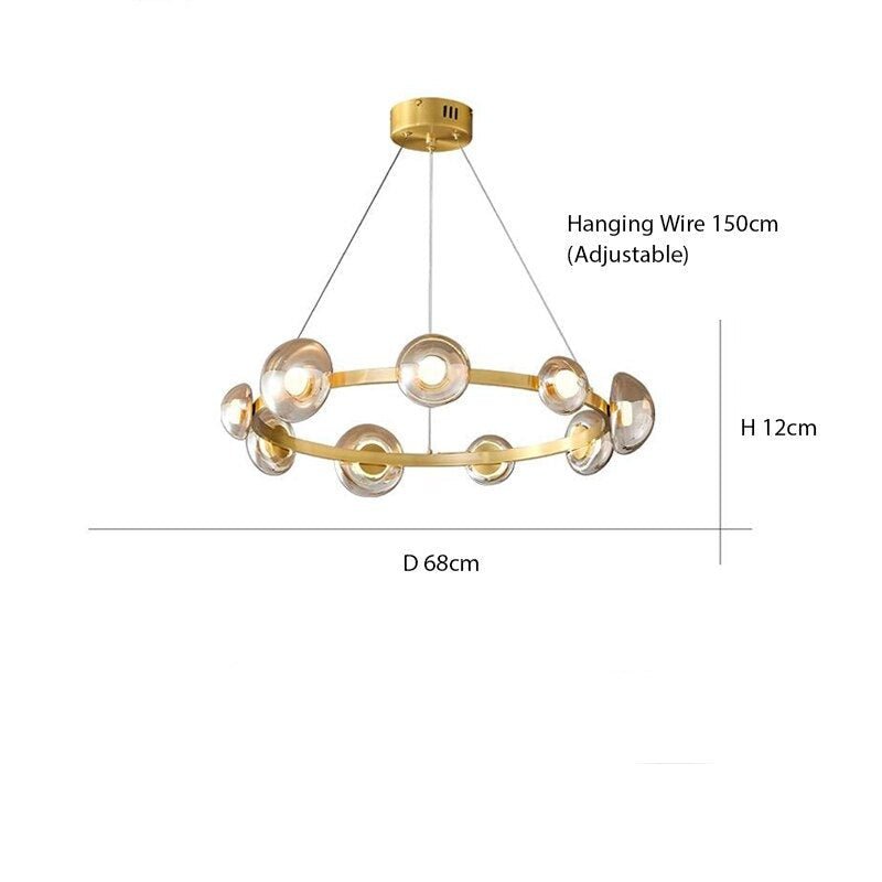 Minimalist Pendant Chandelier-MinimalisticDecor.com