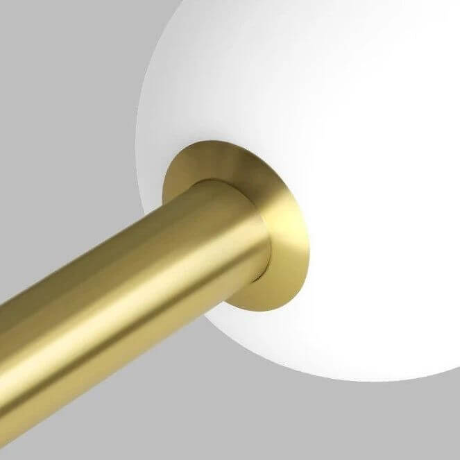 Minimalist Pole Globes Pendant Staircase Chandelier-MinimalisticDecor.com