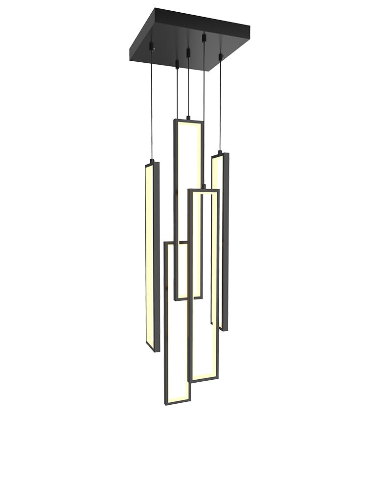 Minimalist Staircase Chandeliers - Elevate Your Space-MinimalisticDecor.com