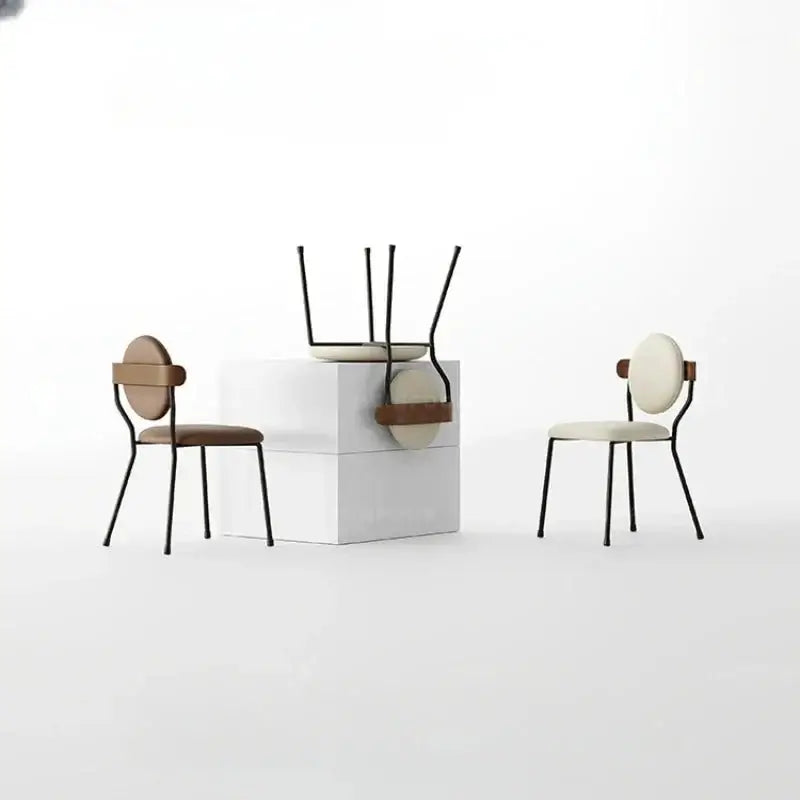 Minimalist Wrought Accent Dining Chair-MinimalisticDecor.com
