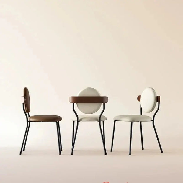 Minimalist Wrought Accent Dining Chair-MinimalisticDecor.com