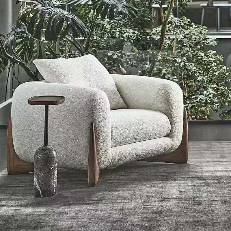 Minimalist XXL Wood Arches Sofa Set-MinimalisticDecor.com