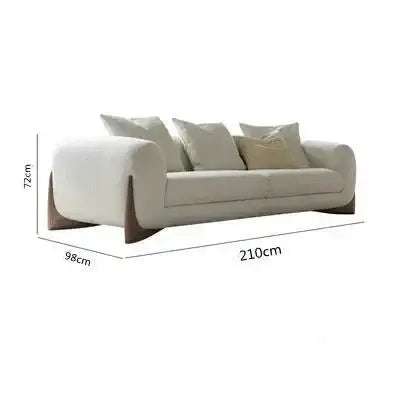 Minimalist XXL Wood Arches Sofa Set-MinimalisticDecor.com