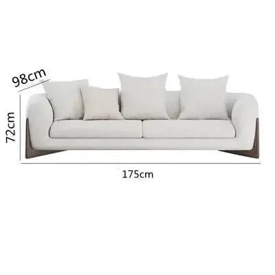 Minimalist XXL Wood Arches Sofa Set-MinimalisticDecor.com
