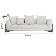 Minimalist XXL Wood Arches Sofa Set-MinimalisticDecor.com