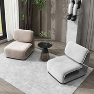 Minimalistic Fluffy Sofa Chair – Exquisite Blend-MinimalisticDecor.com