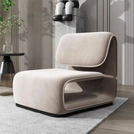 Minimalistic Fluffy Sofa Chair – Exquisite Blend-MinimalisticDecor.com