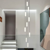Minimalistic Long Drop LED Staircase Chandelier Lighting-MinimalisticDecor.com
