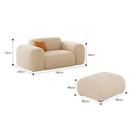 Minimalistic Relaxing Lounge Sofa Set-MinimalisticDecor.com