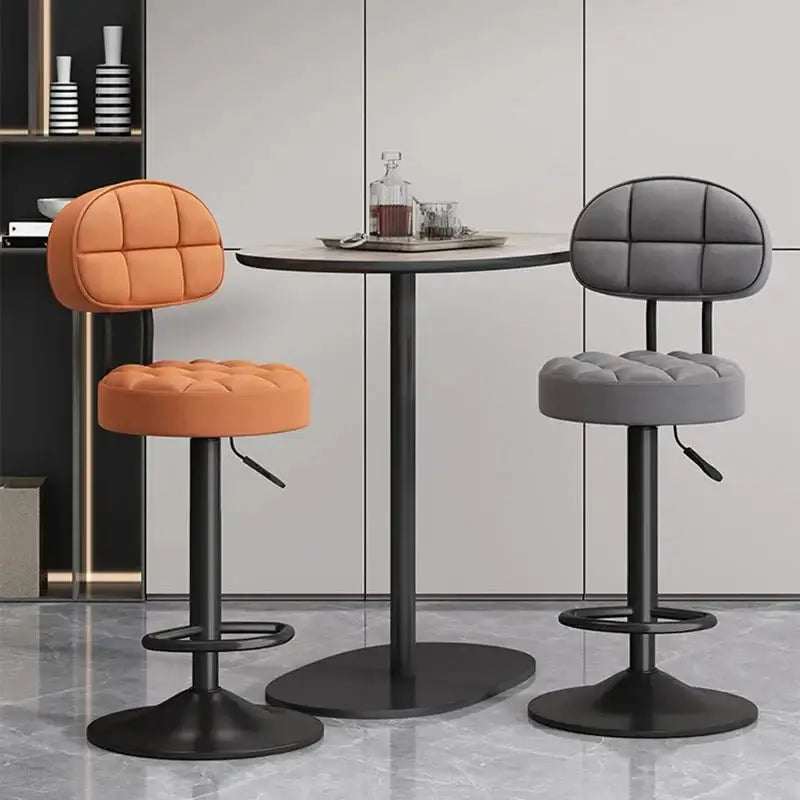 Minimalistic Swivel Bar Stool Adjustable-MinimalisticDecor.com