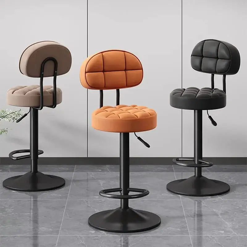 Minimalistic Swivel Bar Stool Adjustable-MinimalisticDecor.com