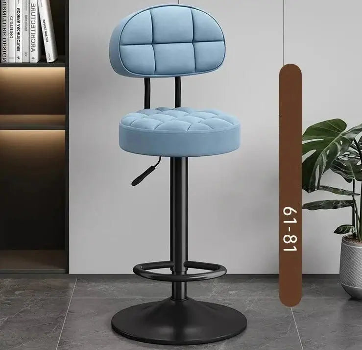 Minimalistic Swivel Bar Stool Adjustable-MinimalisticDecor.com
