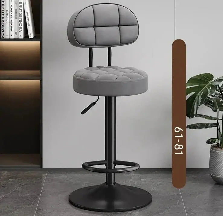 Minimalistic Swivel Bar Stool Adjustable-MinimalisticDecor.com