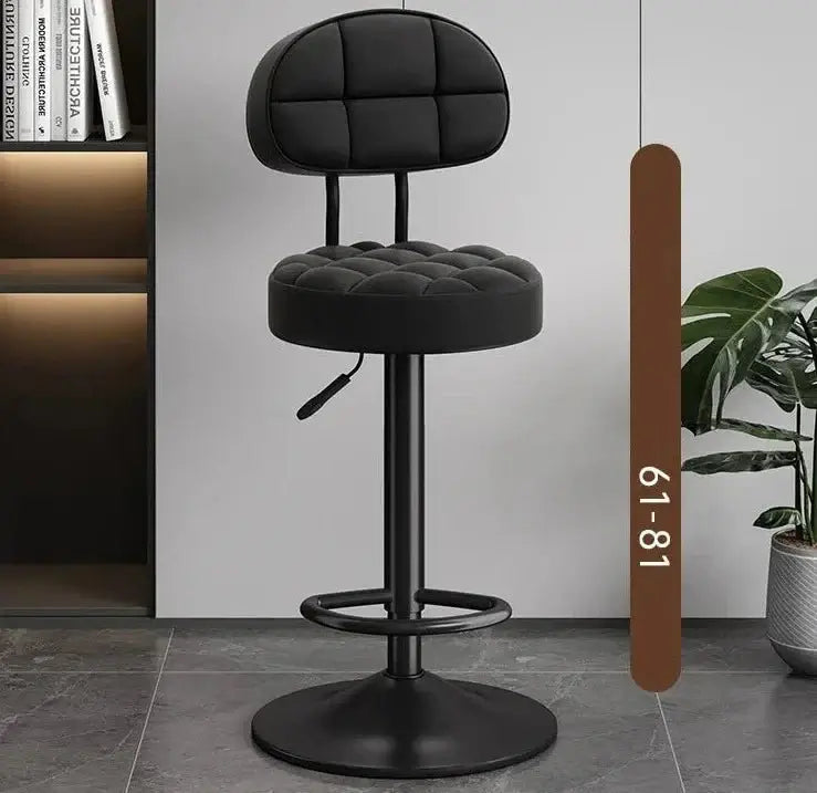 Minimalistic Swivel Bar Stool Adjustable-MinimalisticDecor.com